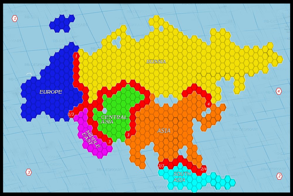 Death of Liberty Europe and Asia map